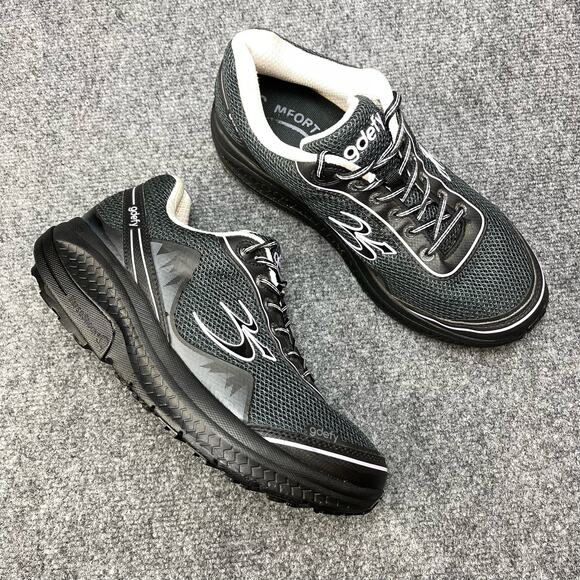Gravity Defyer Shoes - Gravity Defyer Womens Pain Relief Walking Shoes Size 10 Black Purple